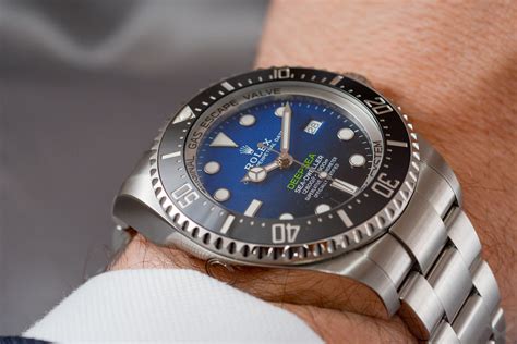 rolex deepsea dial blue|rolex deepsea price euro.